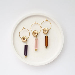 Gardena Glass & Brass Hoops