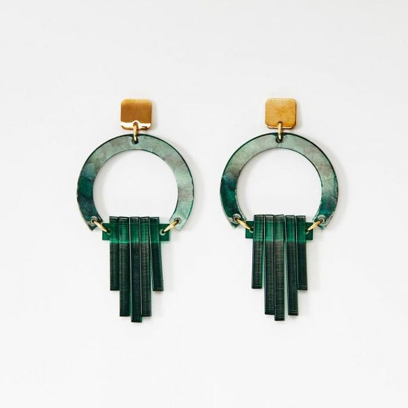 Art Deco Chandelier Earrings