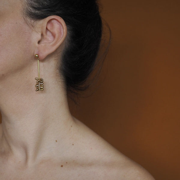 Brass Earrings