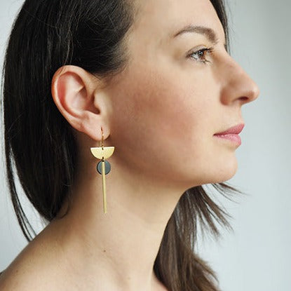 Brass Earrings