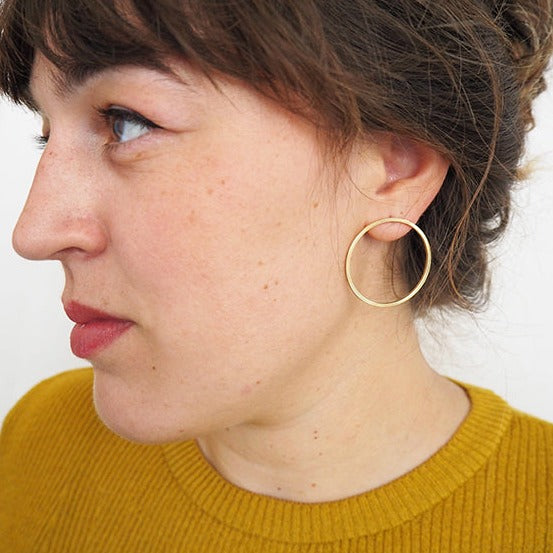 Brass Earrings