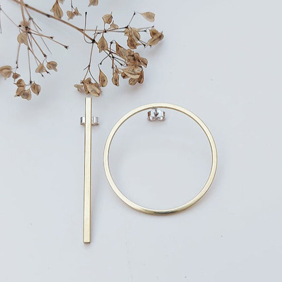 Brass Earrings